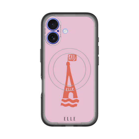 スリムプロテクションプレミアムケース with MagSafe［ ELLE - PARIS ］