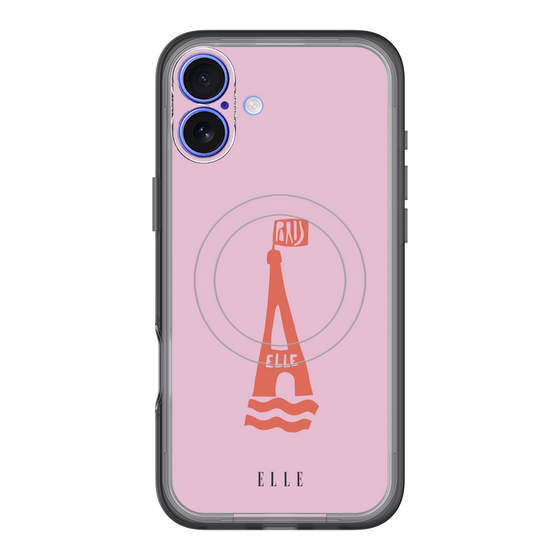 スリムプロテクションプレミアムケース with MagSafe［ ELLE - PARIS ］