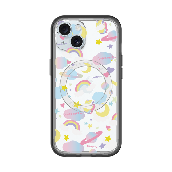 スリムプロテクションプレミアムケース with MagSafe［ オリジナル - オヤスミ ］