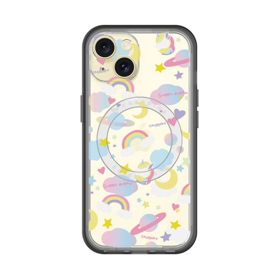 スリムプロテクションプレミアムケース with MagSafe［ オリジナル - オヤスミ ］