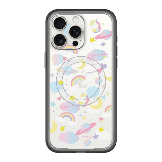 スリムプロテクションプレミアムケース with MagSafe［ オリジナル - オヤスミ ］