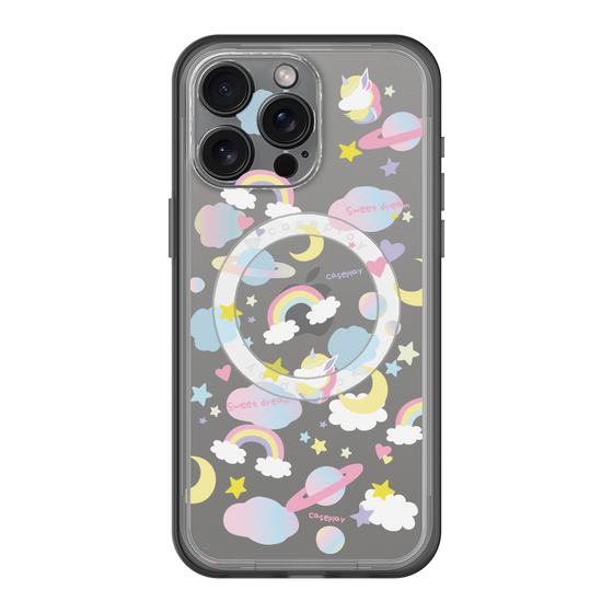 スリムプロテクションプレミアムケース with MagSafe［ オリジナル - オヤスミ ］
