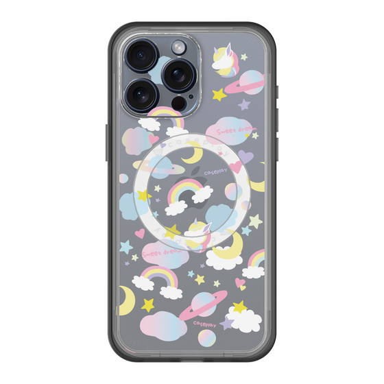 スリムプロテクションプレミアムケース with MagSafe［ オリジナル - オヤスミ ］