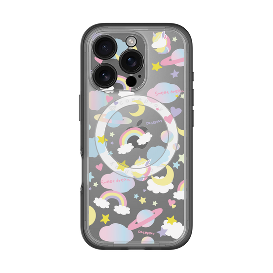 スリムプロテクションプレミアムケース with MagSafe［ オリジナル - オヤスミ ］