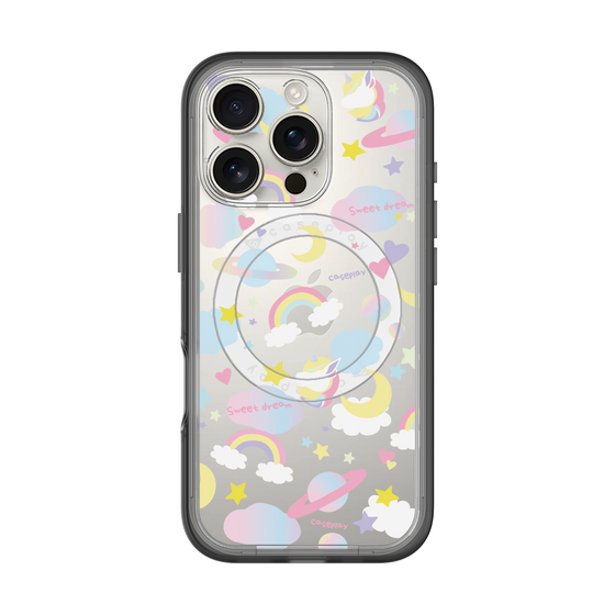 スリムプロテクションプレミアムケース with MagSafe［ オリジナル - オヤスミ ］