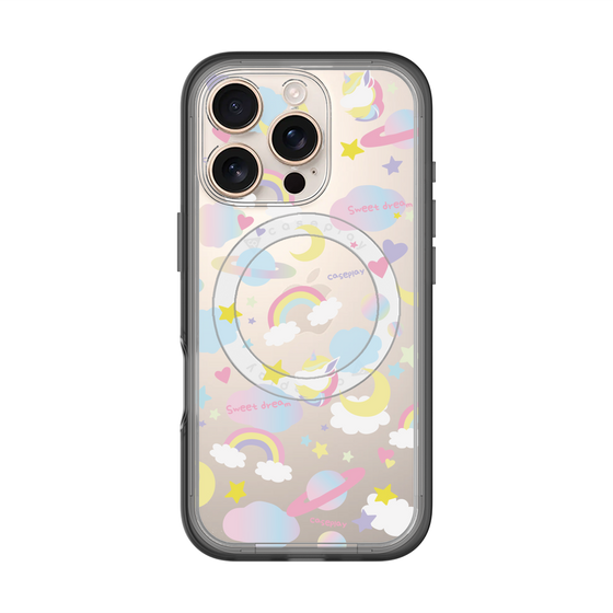 スリムプロテクションプレミアムケース with MagSafe［ オリジナル - オヤスミ ］