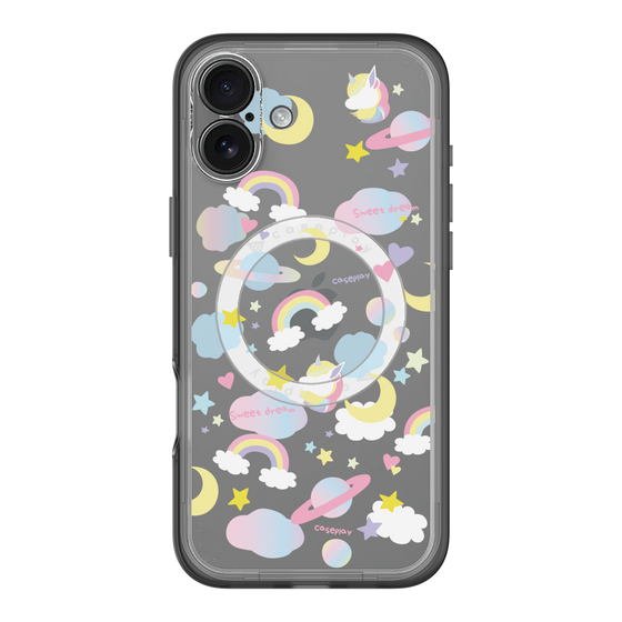 スリムプロテクションプレミアムケース with MagSafe［ オリジナル - オヤスミ ］