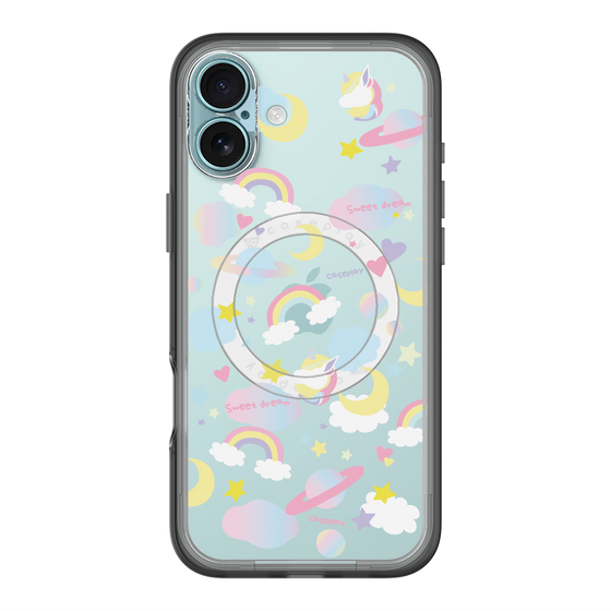 スリムプロテクションプレミアムケース with MagSafe［ オリジナル - オヤスミ ］
