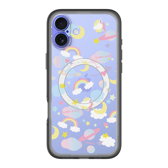 スリムプロテクションプレミアムケース with MagSafe［ オリジナル - オヤスミ ］