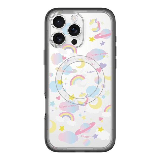 スリムプロテクションプレミアムケース with MagSafe［ オリジナル - オヤスミ ］