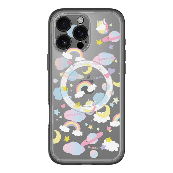 スリムプロテクションプレミアムケース with MagSafe［ オリジナル - オヤスミ ］