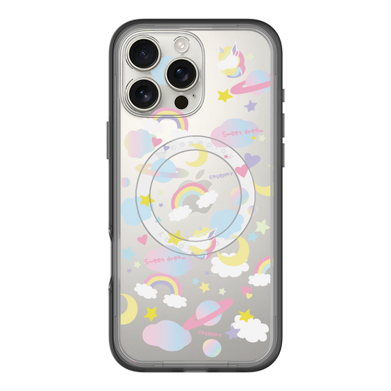 スリムプロテクションプレミアムケース with MagSafe［ オリジナル - オヤスミ ］