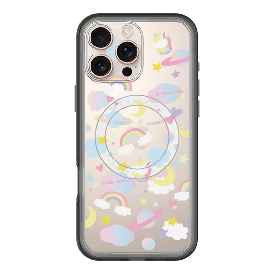 スリムプロテクションプレミアムケース with MagSafe［ オリジナル - オヤスミ ］
