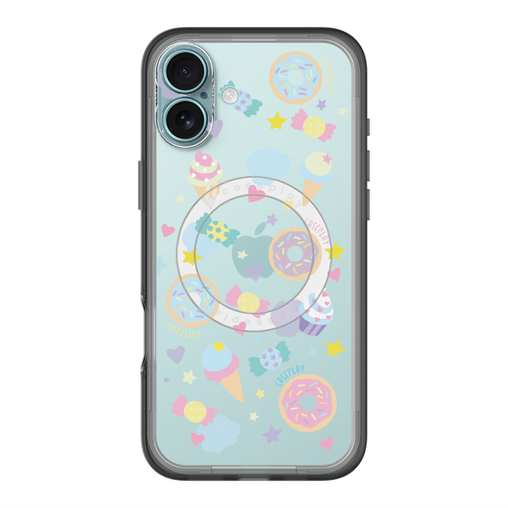 スリムプロテクションプレミアムケース with MagSafe［ オリジナル - SWEETS ］