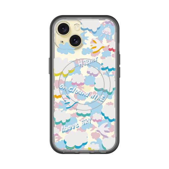 スリムプロテクションプレミアムケース with MagSafe［ オリジナル - クラウド ］