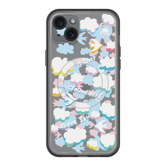 スリムプロテクションプレミアムケース with MagSafe［ オリジナル - クラウド ］