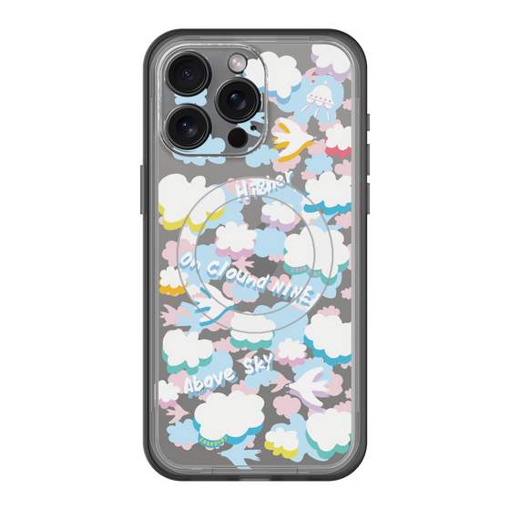 スリムプロテクションプレミアムケース with MagSafe［ オリジナル - クラウド ］