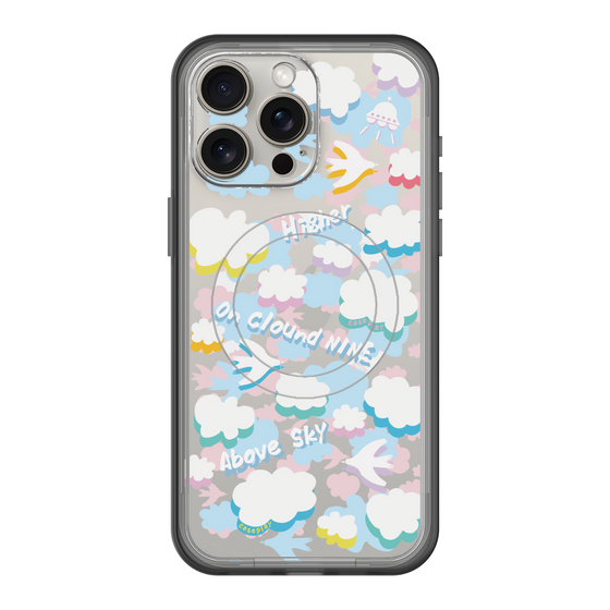 スリムプロテクションプレミアムケース with MagSafe［ オリジナル - クラウド ］