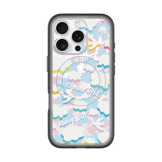 スリムプロテクションプレミアムケース with MagSafe［ オリジナル - クラウド ］