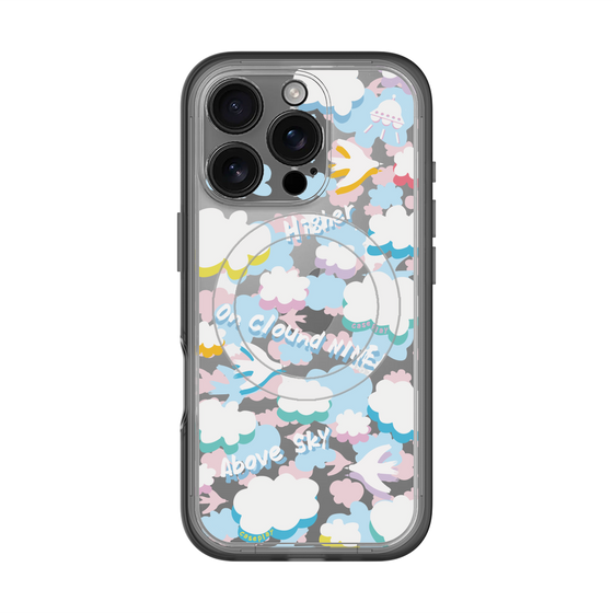 スリムプロテクションプレミアムケース with MagSafe［ オリジナル - クラウド ］