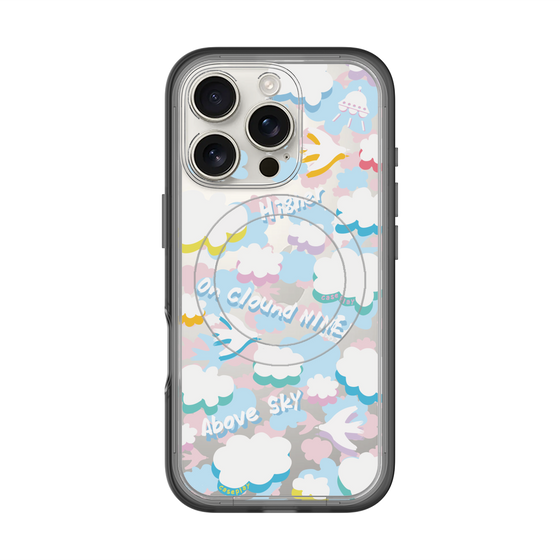 スリムプロテクションプレミアムケース with MagSafe［ オリジナル - クラウド ］