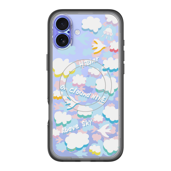 スリムプロテクションプレミアムケース with MagSafe［ オリジナル - クラウド ］