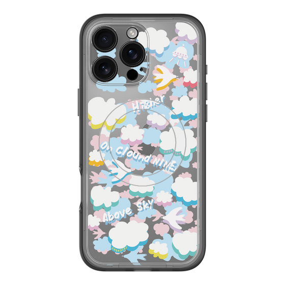 スリムプロテクションプレミアムケース with MagSafe［ オリジナル - クラウド ］