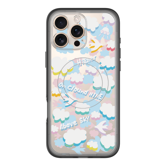 スリムプロテクションプレミアムケース with MagSafe［ オリジナル - クラウド ］