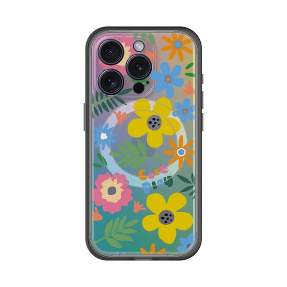 スリムプロテクションプレミアムケース with MagSafe［ オリジナル - ブロッサム ］