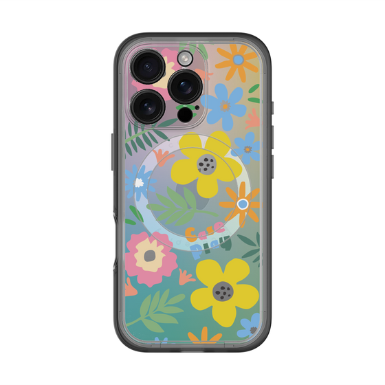 スリムプロテクションプレミアムケース with MagSafe［ オリジナル - ブロッサム ］