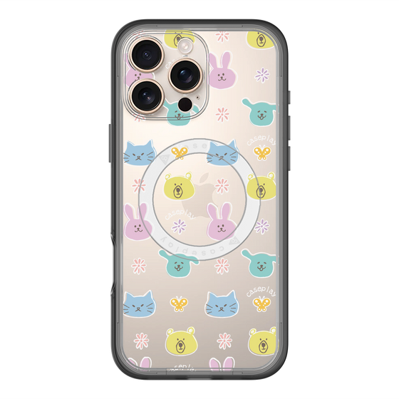 スリムプロテクションプレミアムケース with MagSafe［ オリジナル - アニマル ］