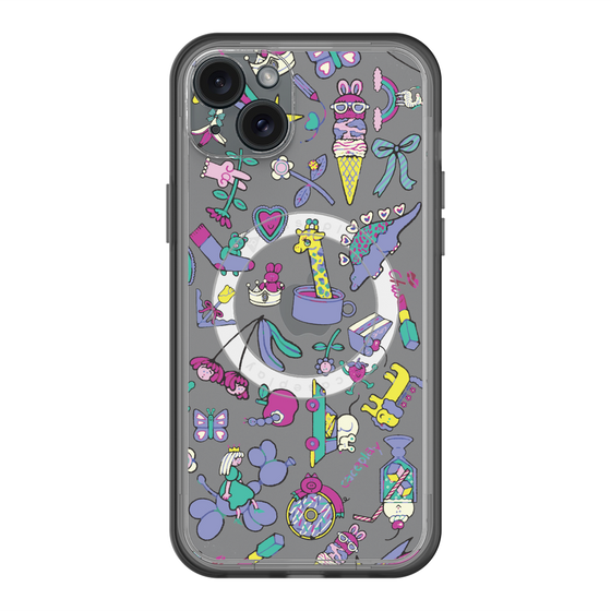 スリムプロテクションプレミアムケース with MagSafe［ オリジナル - Mystery Toy Box ］
