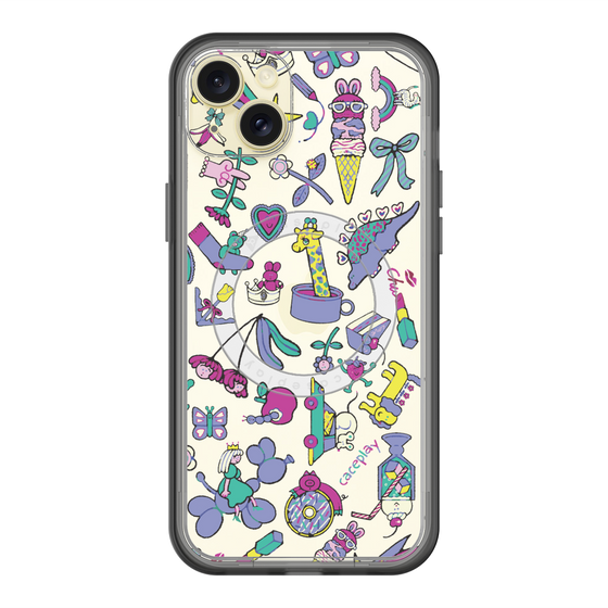 スリムプロテクションプレミアムケース with MagSafe［ オリジナル - Mystery Toy Box ］