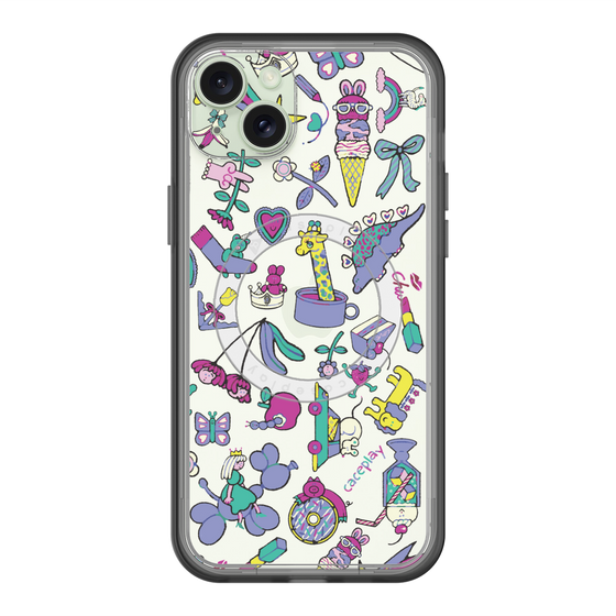 スリムプロテクションプレミアムケース with MagSafe［ オリジナル - Mystery Toy Box ］