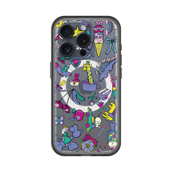 スリムプロテクションプレミアムケース with MagSafe［ オリジナル - Mystery Toy Box ］