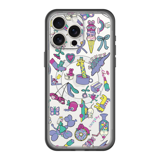 スリムプロテクションプレミアムケース with MagSafe［ オリジナル - Mystery Toy Box ］