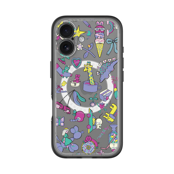 スリムプロテクションプレミアムケース with MagSafe［ オリジナル - Mystery Toy Box ］