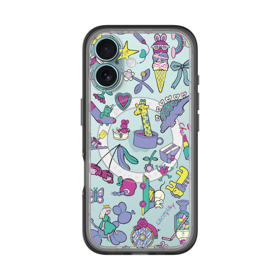 スリムプロテクションプレミアムケース with MagSafe［ オリジナル - Mystery Toy Box ］