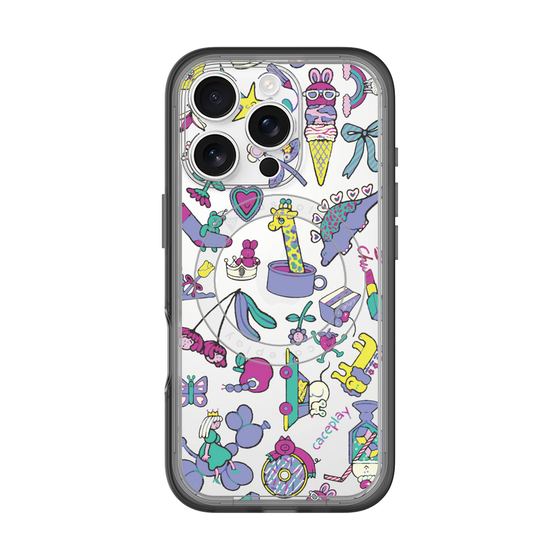 スリムプロテクションプレミアムケース with MagSafe［ オリジナル - Mystery Toy Box ］