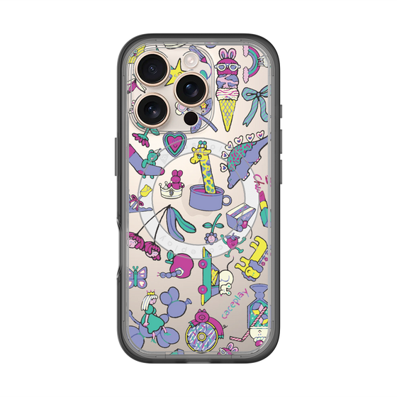 スリムプロテクションプレミアムケース with MagSafe［ オリジナル - Mystery Toy Box ］