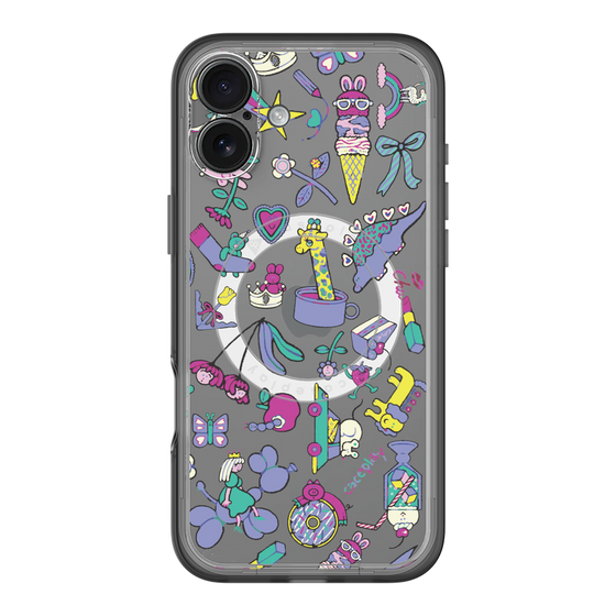 スリムプロテクションプレミアムケース with MagSafe［ オリジナル - Mystery Toy Box ］