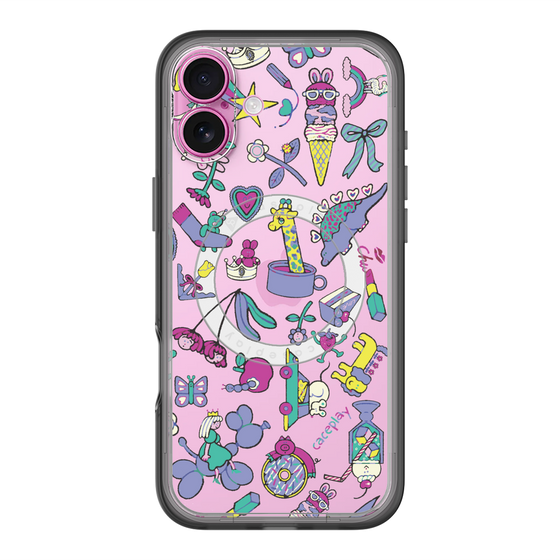スリムプロテクションプレミアムケース with MagSafe［ オリジナル - Mystery Toy Box ］