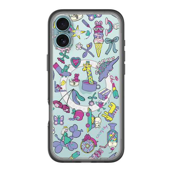 スリムプロテクションプレミアムケース with MagSafe［ オリジナル - Mystery Toy Box ］
