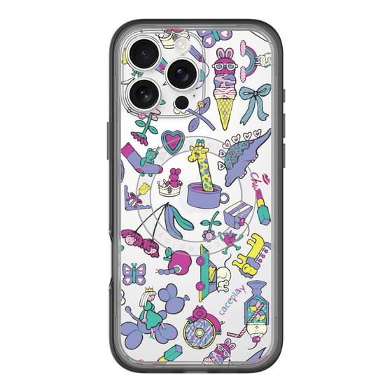 スリムプロテクションプレミアムケース with MagSafe［ オリジナル - Mystery Toy Box ］