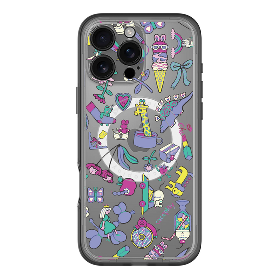 スリムプロテクションプレミアムケース with MagSafe［ オリジナル - Mystery Toy Box ］