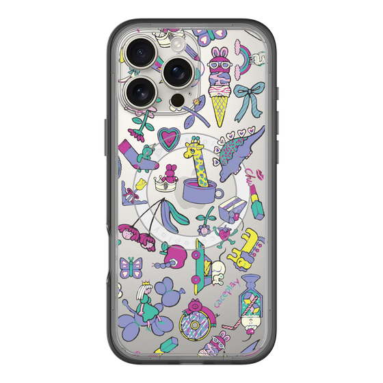 スリムプロテクションプレミアムケース with MagSafe［ オリジナル - Mystery Toy Box ］