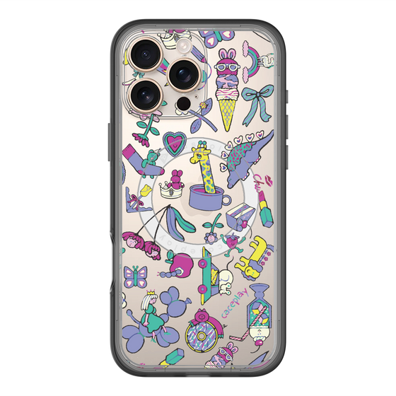 スリムプロテクションプレミアムケース with MagSafe［ オリジナル - Mystery Toy Box ］