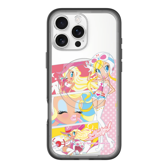 スリムプロテクションプレミアムケース with MagSafe［ マッハガール - コミック風 ］