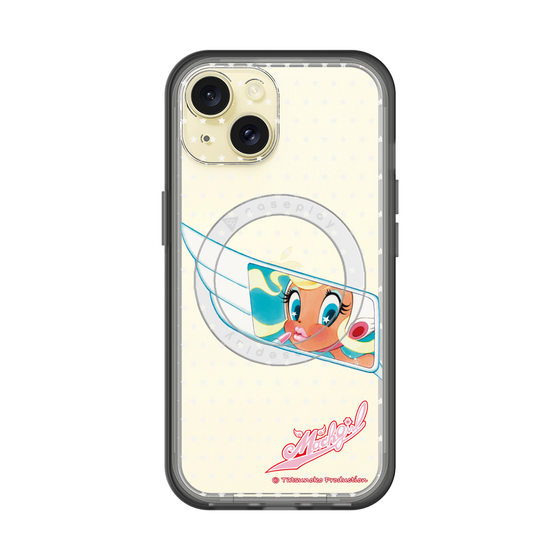 スリムプロテクションプレミアムケース with MagSafe［ マッハガール - サイドミラー ］