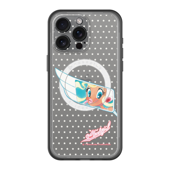スリムプロテクションプレミアムケース with MagSafe［ マッハガール - サイドミラー ］